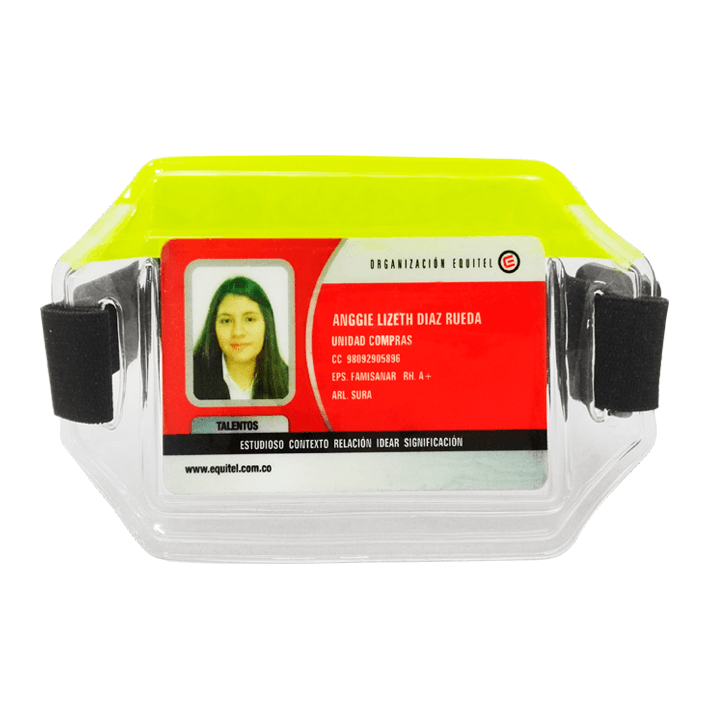 Brazalete Portacarnet Reflectivo