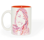 Mug Personalizado Caligrama
